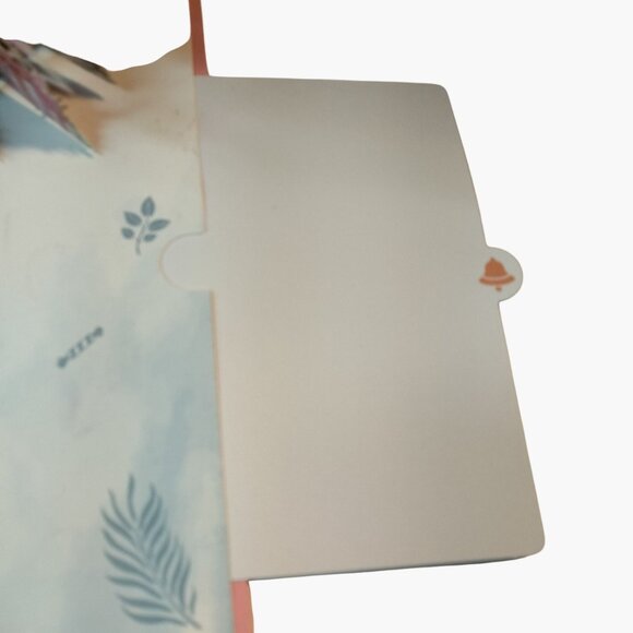 3D Christmas Card Flamingo Tree Santa Pink - Picture 12 of 14